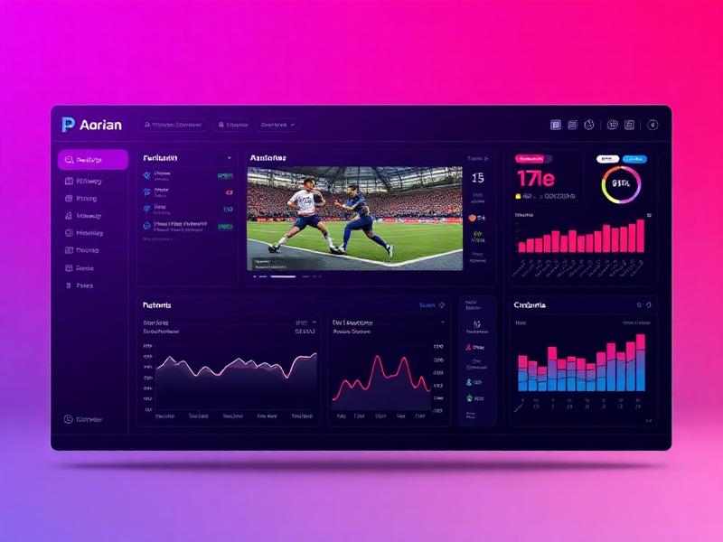 SweetSpot AI video analysis platform dashboard showing sports performance analytics